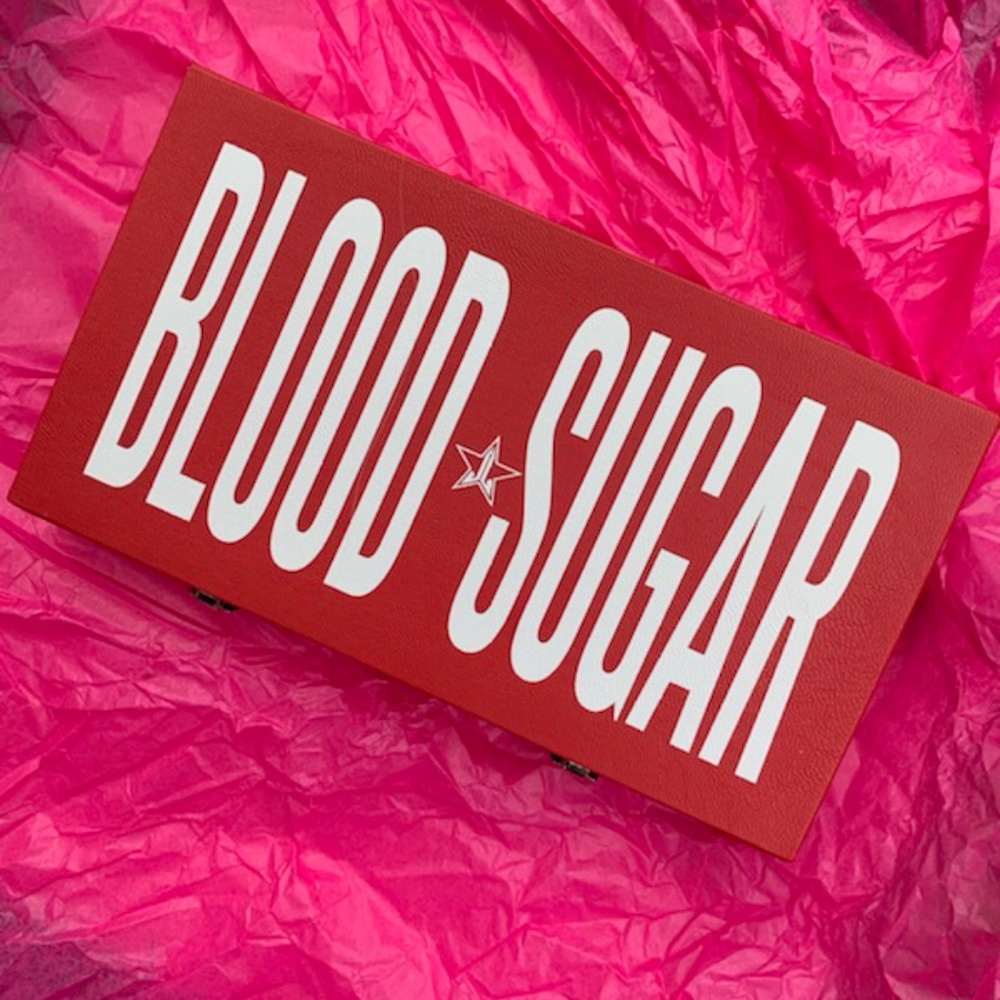 Brand New Jeffree Star Blood Sugar palette